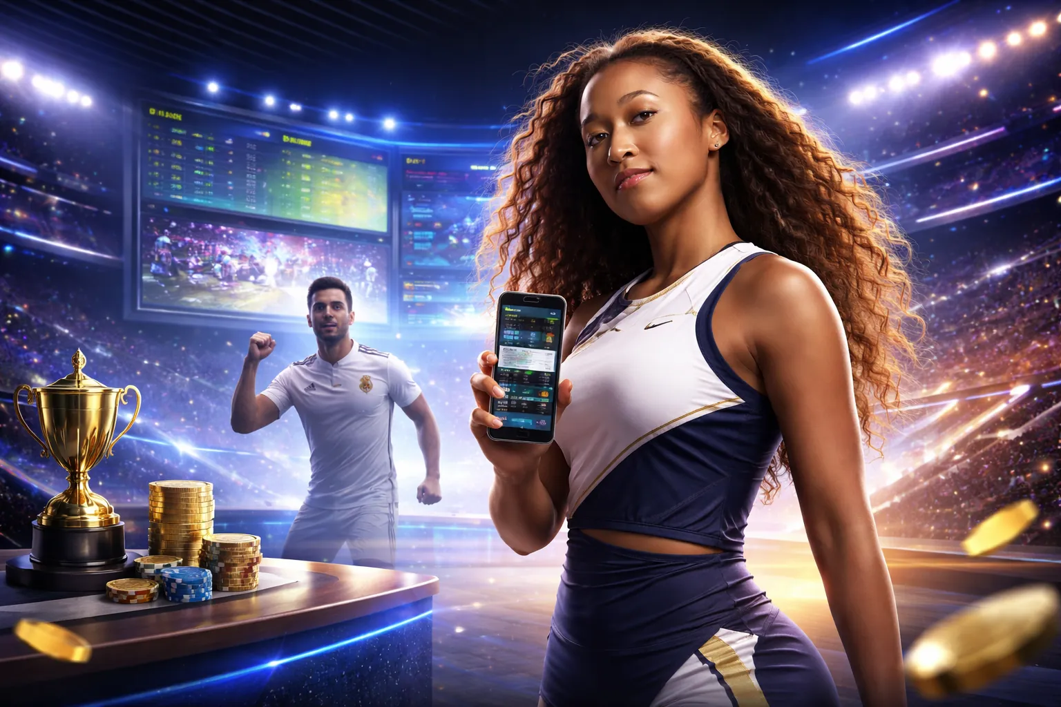 Hình nền 1xBet với ưu đãi mã khuyến mãi